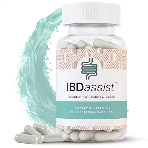 IBDassist - IBD Vitamins - Supports with malabsorption and GI Tract Inflammation - Crohn's and Colitis - Inflammatory Bowel